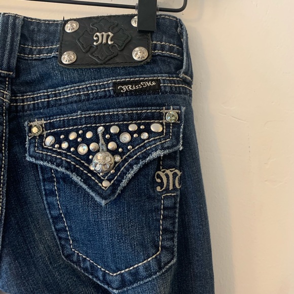 Miss Me Denim - MISS ME STRAIGHT LEG JEANS JP5141ST